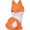 A litlle Lovely Company nachtlampje vos oranje