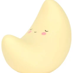 A Little Lovely Company nachtlampje maan geel