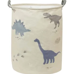 A Little Lovely Company opbergmand dinosaures wit