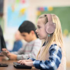 Alecto gehoorbeschermers Kids BV73 roze