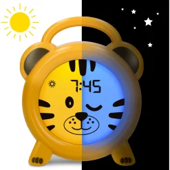 Alecto slaaptrainer tijger geel