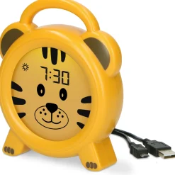 Alecto slaaptrainer tijger geel