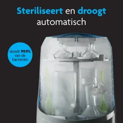 Baby Brezza Bottle Washer Pro- flessenwasser, sterilisator én droger in één