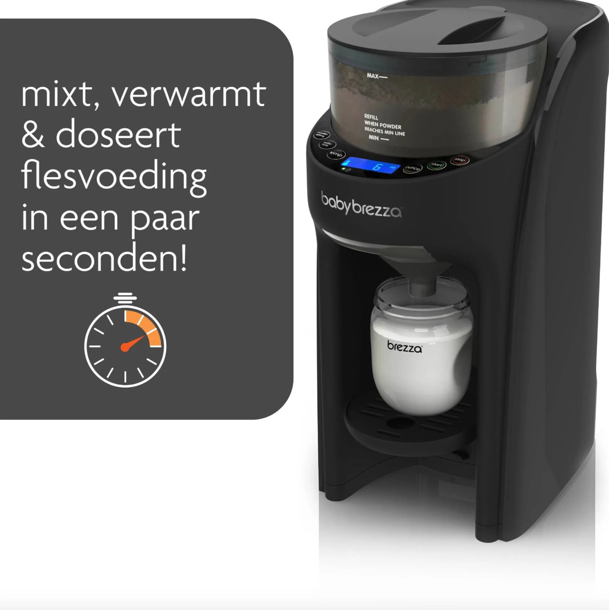 Baby Brezza Formula Pro Advanced - de Automatische flessenmaker