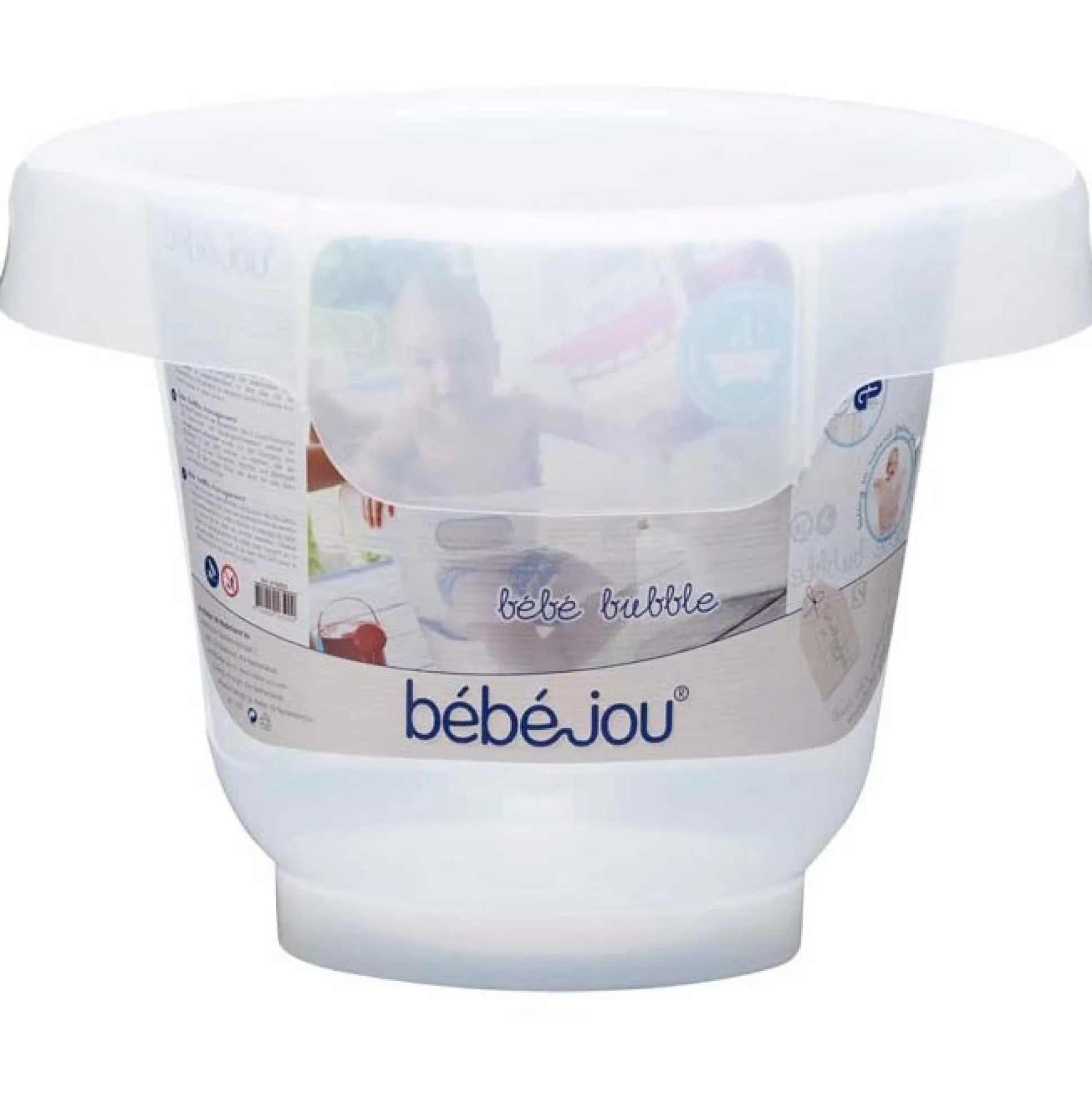 Bébe-Jou bademmer Bubble transparant