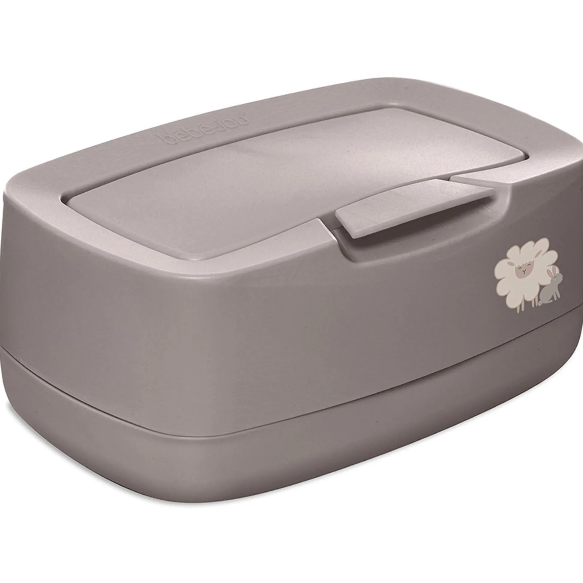 Bébé-Jou doekjesdoosje Silk taupe