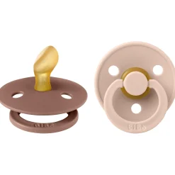 Bibs fopspeen Anatomical size 1 Woodchuck/ Blush