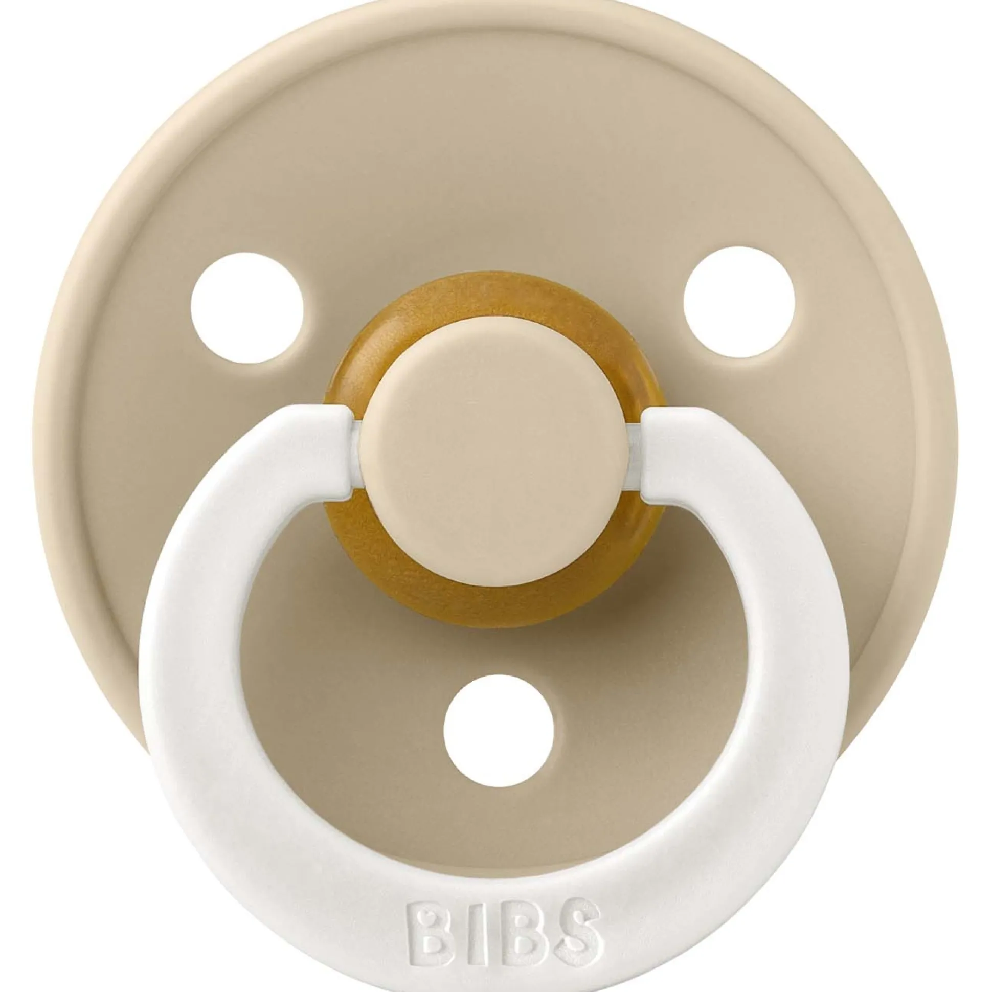 Bibs fopspeen size 2 - Glow in the dark Vanilla Night/ Dark Oak Night