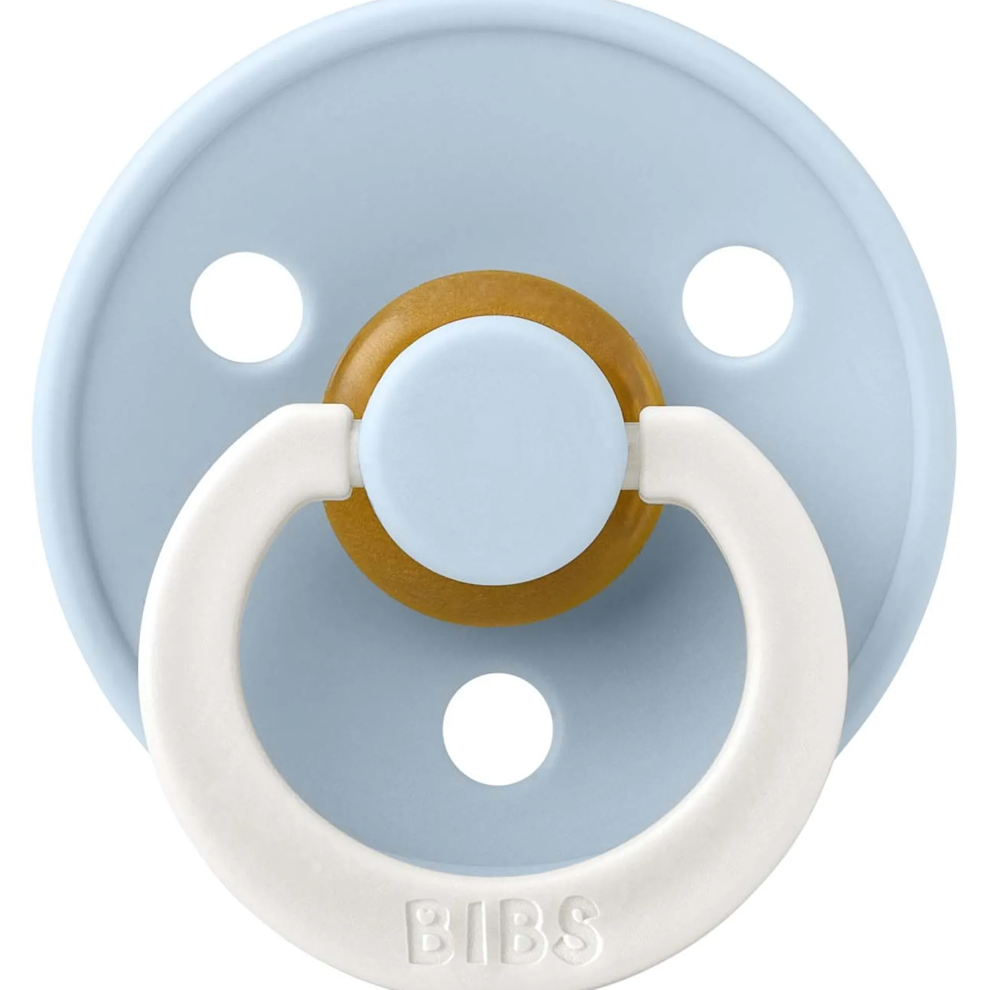 Bibs fopspeen size 1 - Glow in the dark Sage Night / Cloud Night