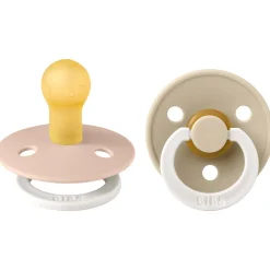 Bibs fopspeen size 2 - Glow in the dark Blush Night Vanilla Night