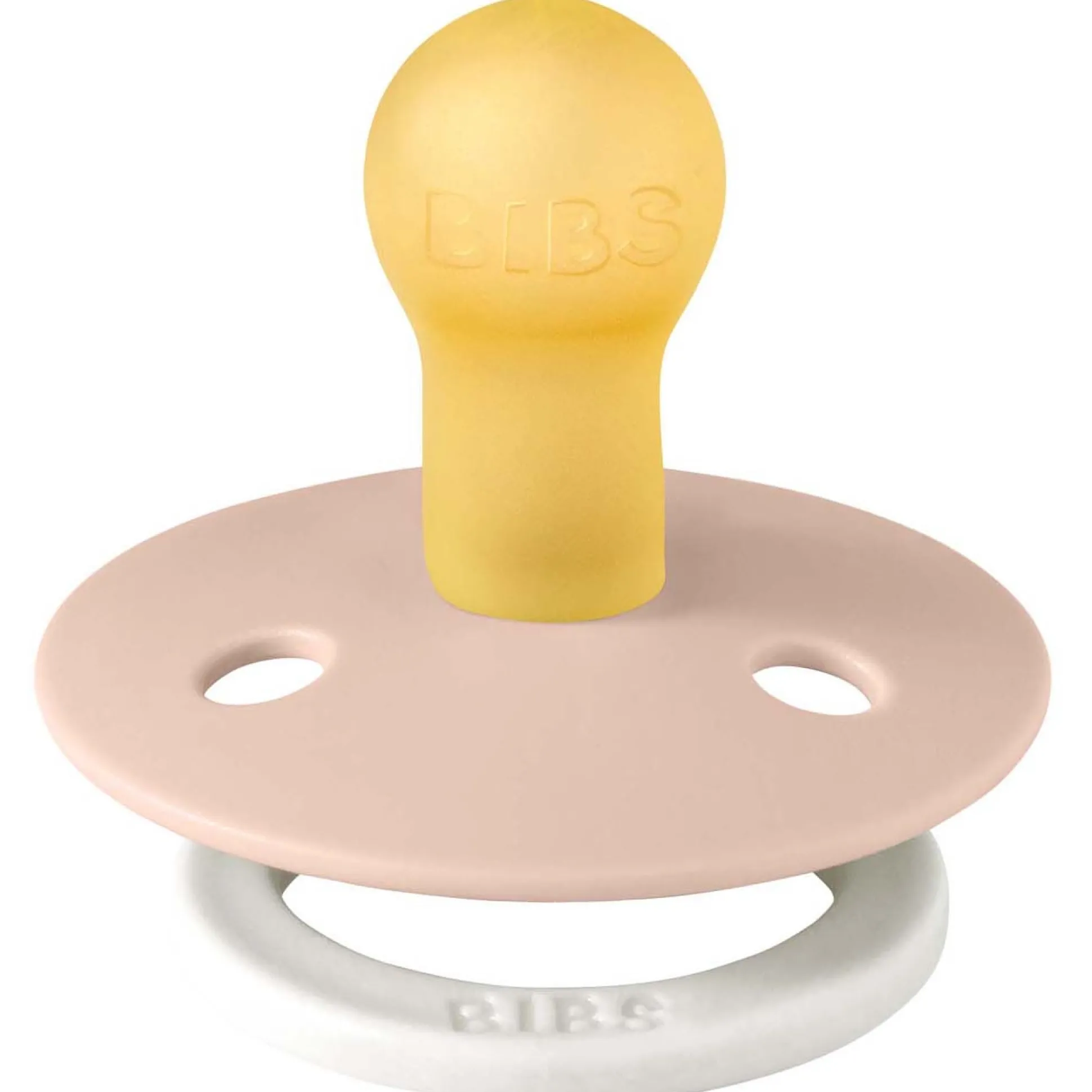 Bibs fopspeen size 2 - Glow in the dark Blush Night Vanilla Night