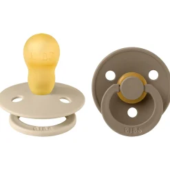 Bibs fopspeen Size 3 Dark Oak/ Vanilla