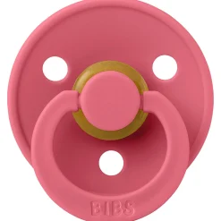 Bibs fopspeen Size 1 Dusty Pink/Coral