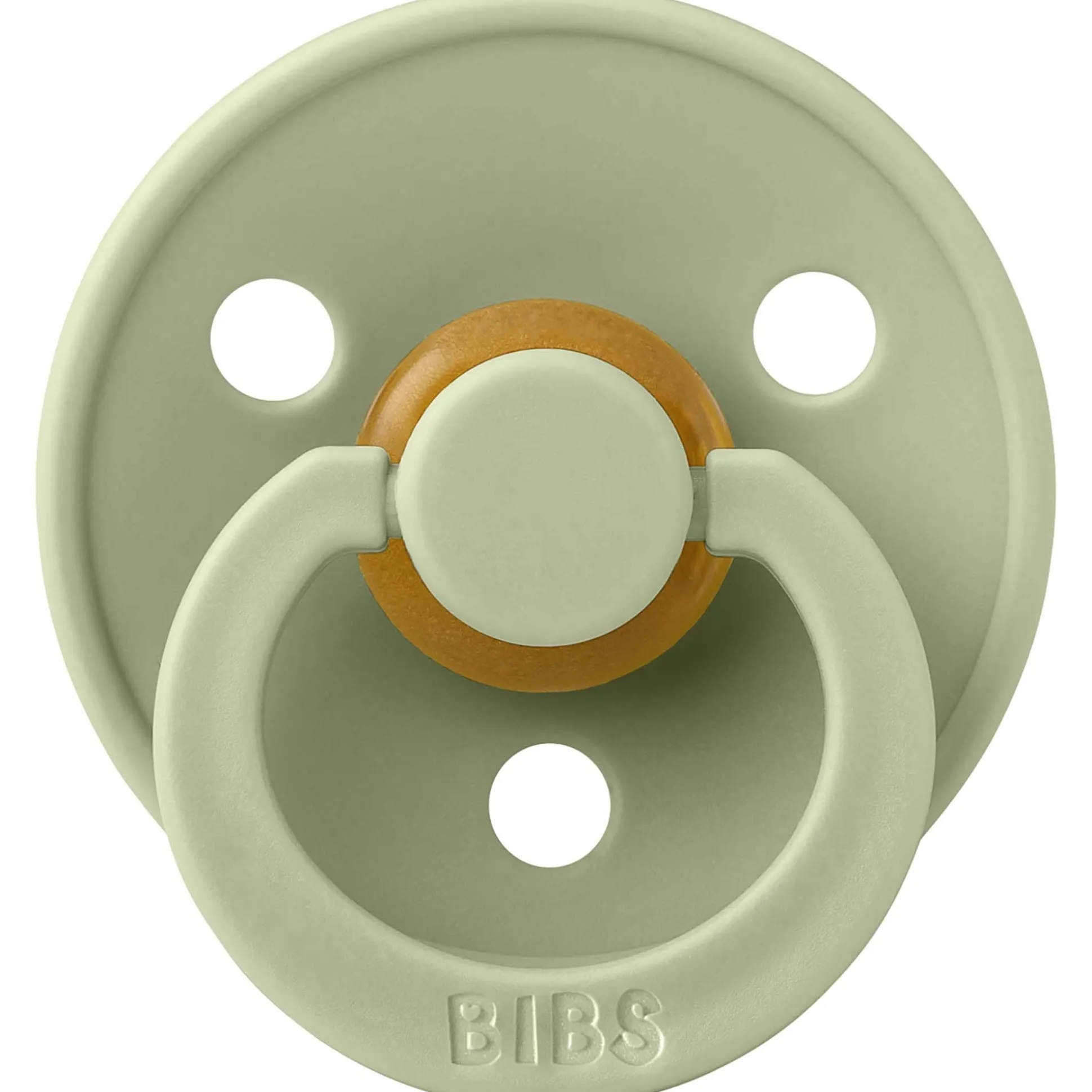 Bibs fopspeen Size 2 Sage/Ivory