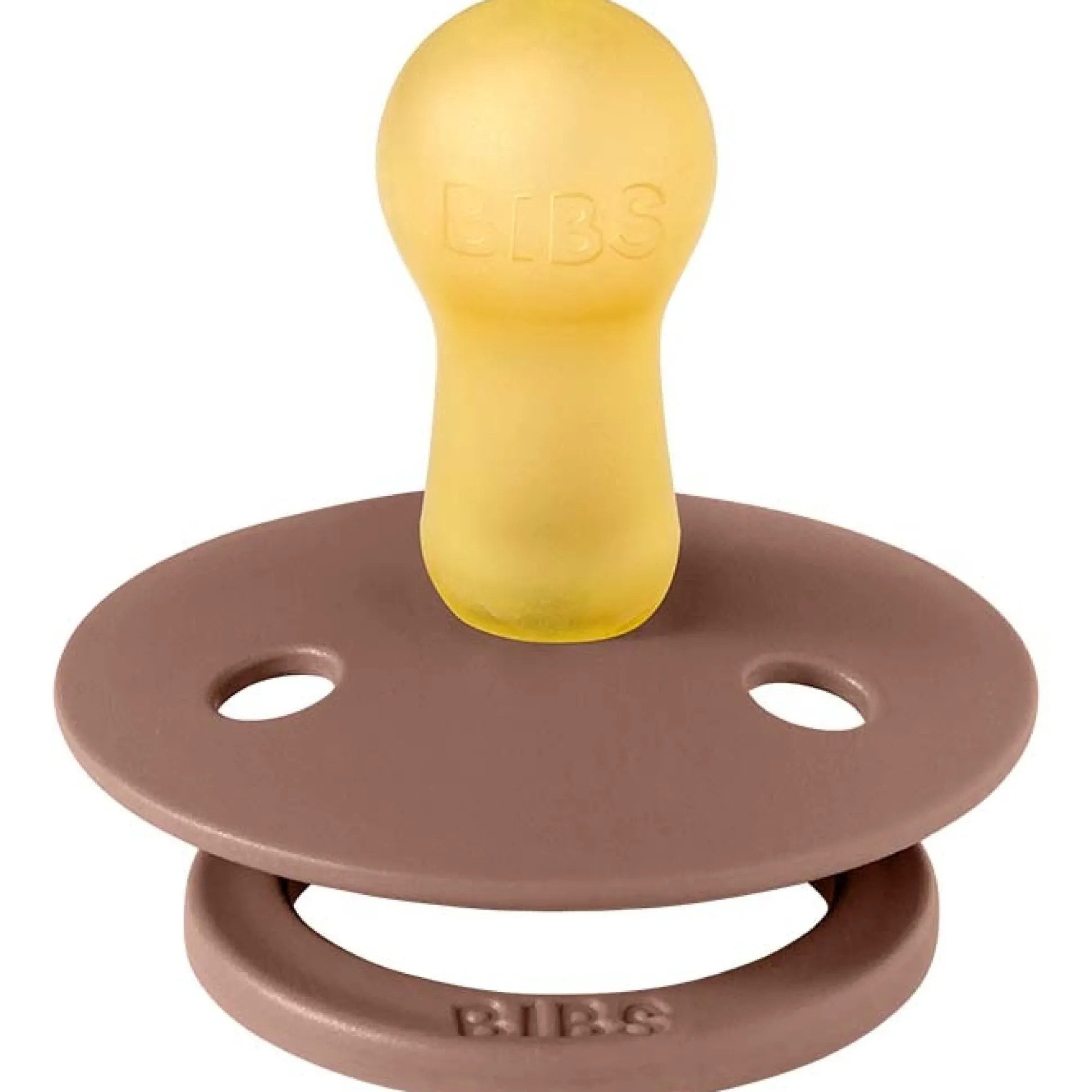 Bibs fopspeen Size 1 Woodchuck/ Blush