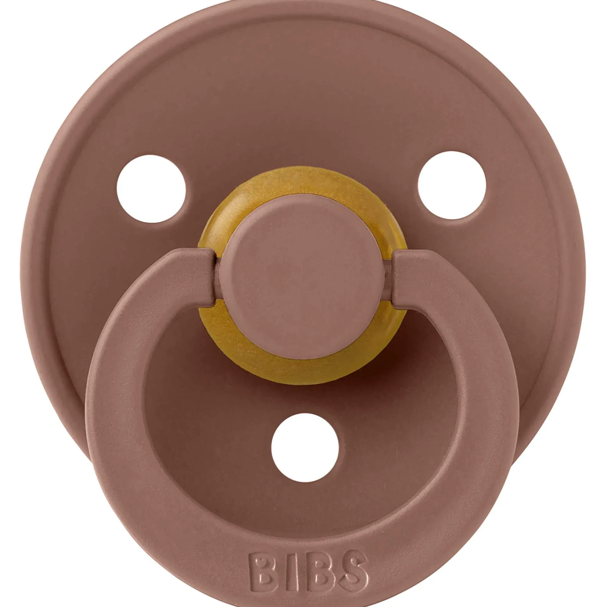 Bibs fopspeen Size 2 Woodchuck/ Blush