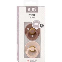 Bibs fopspeen Size 3 Woodchuck/ Blush