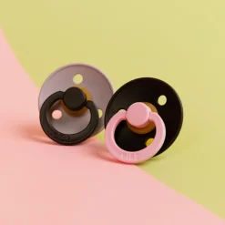 Bibs fopspeen Studio Round Size 1 - 2 stuks Purple