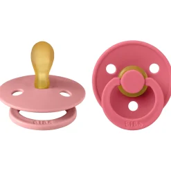 Bibs fopspeen Symmetric size 1 Pink