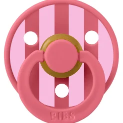 Bibs Studio fopspeen latex maat 1 - 2 stuks Pink