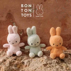 Bon Ton Toys Nijntje knuffel terry 23cm Light Pink