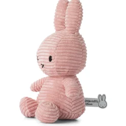 Bon Ton Toys Nijntje knuffel corduroy 23cm Light Pink
