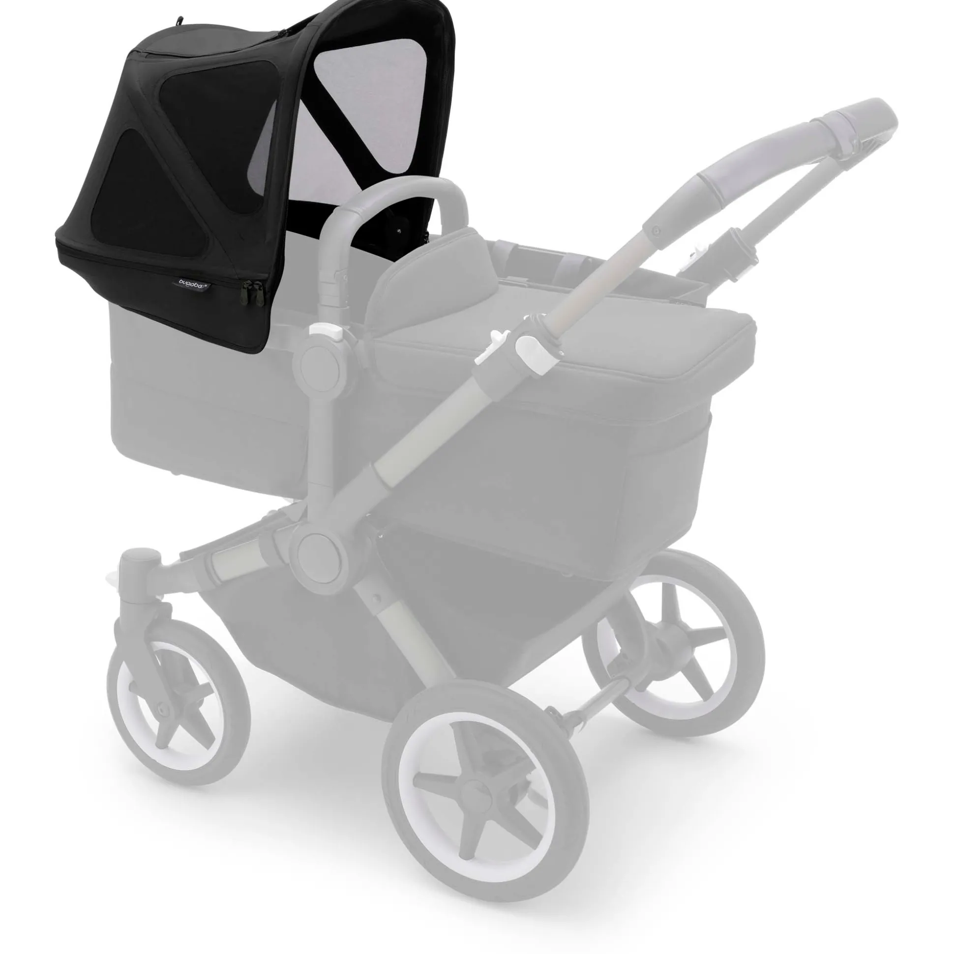 Bugaboo Donkey Breezy zonnekap Midnight Black