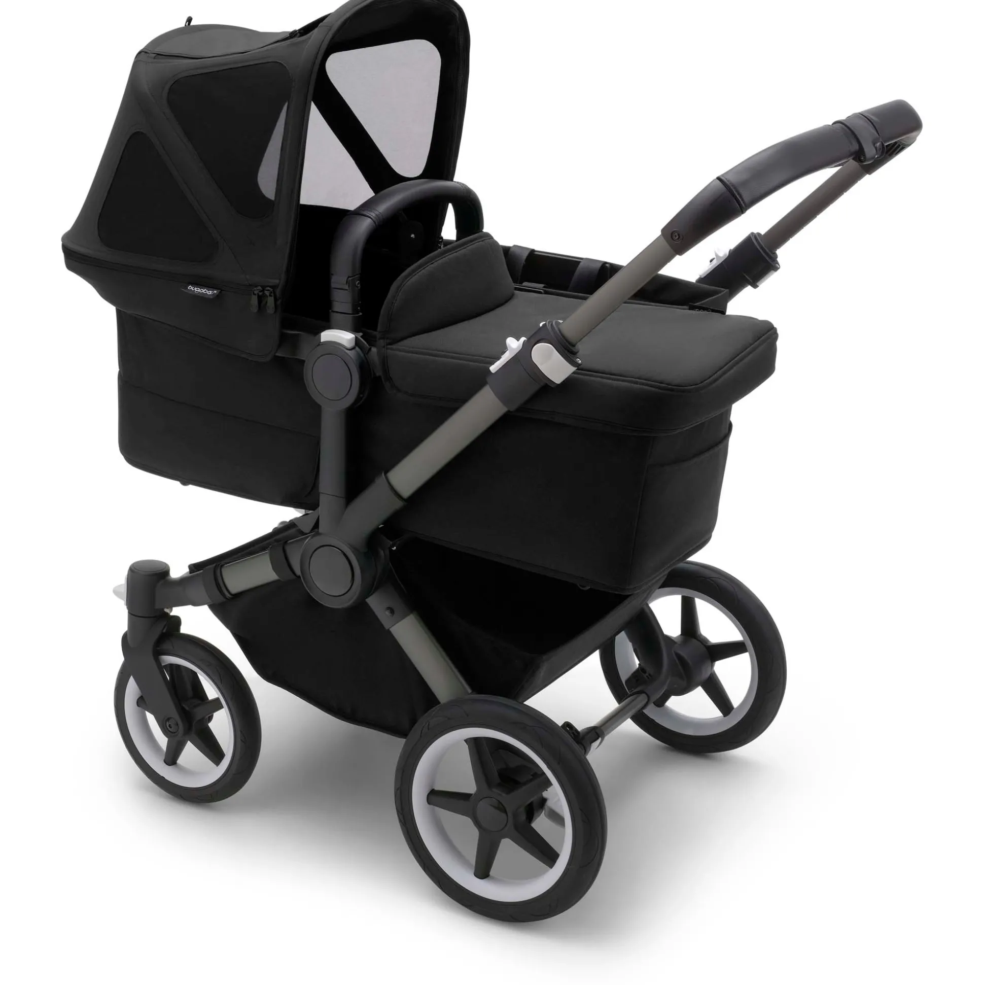 Bugaboo Donkey Breezy zonnekap Midnight Black