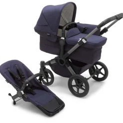 Bugaboo Donkey5 Classic Mono compleet Graphite Dark Navy
