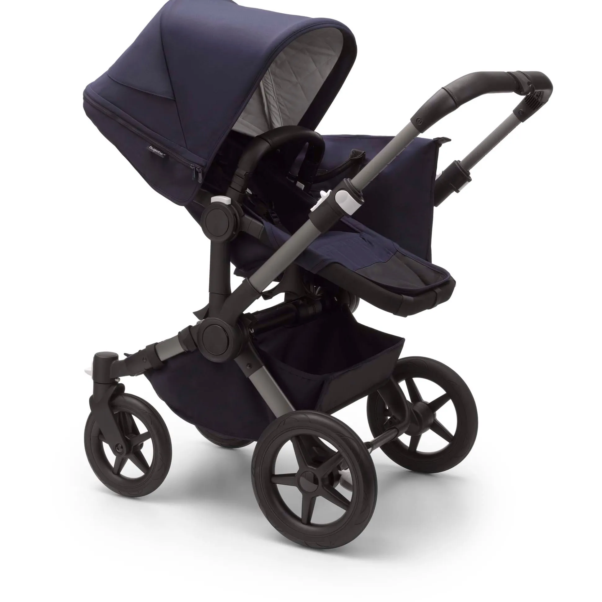 Bugaboo Donkey5 Classic Mono compleet Graphite Dark Navy