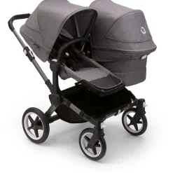 Bugaboo Donkey5 Duo uitbreidingsset Grey Melange