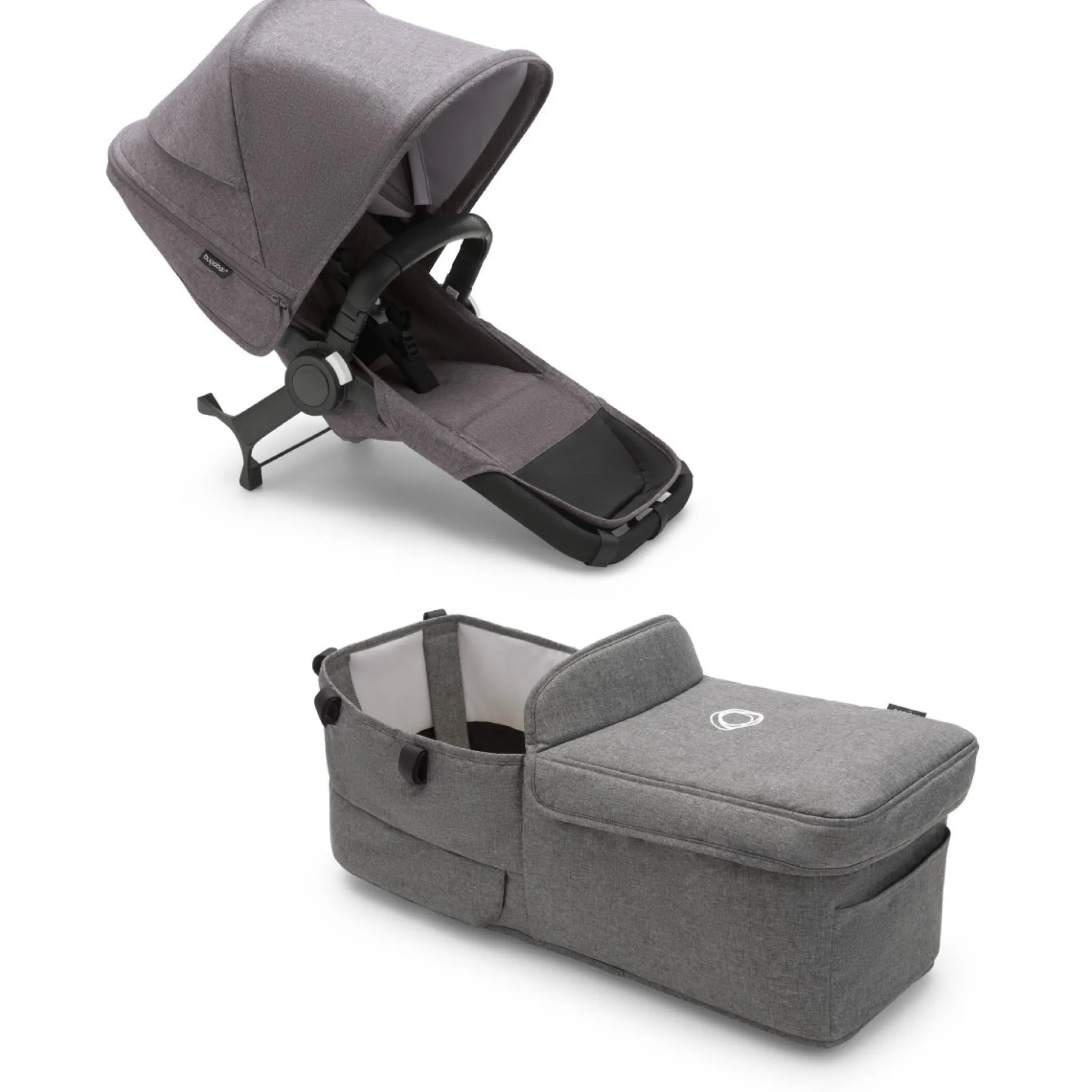 Bugaboo Donkey5 Mono compleet Graphite Grey Melange