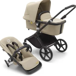 Bugaboo Fox Cub Black Desert Beige