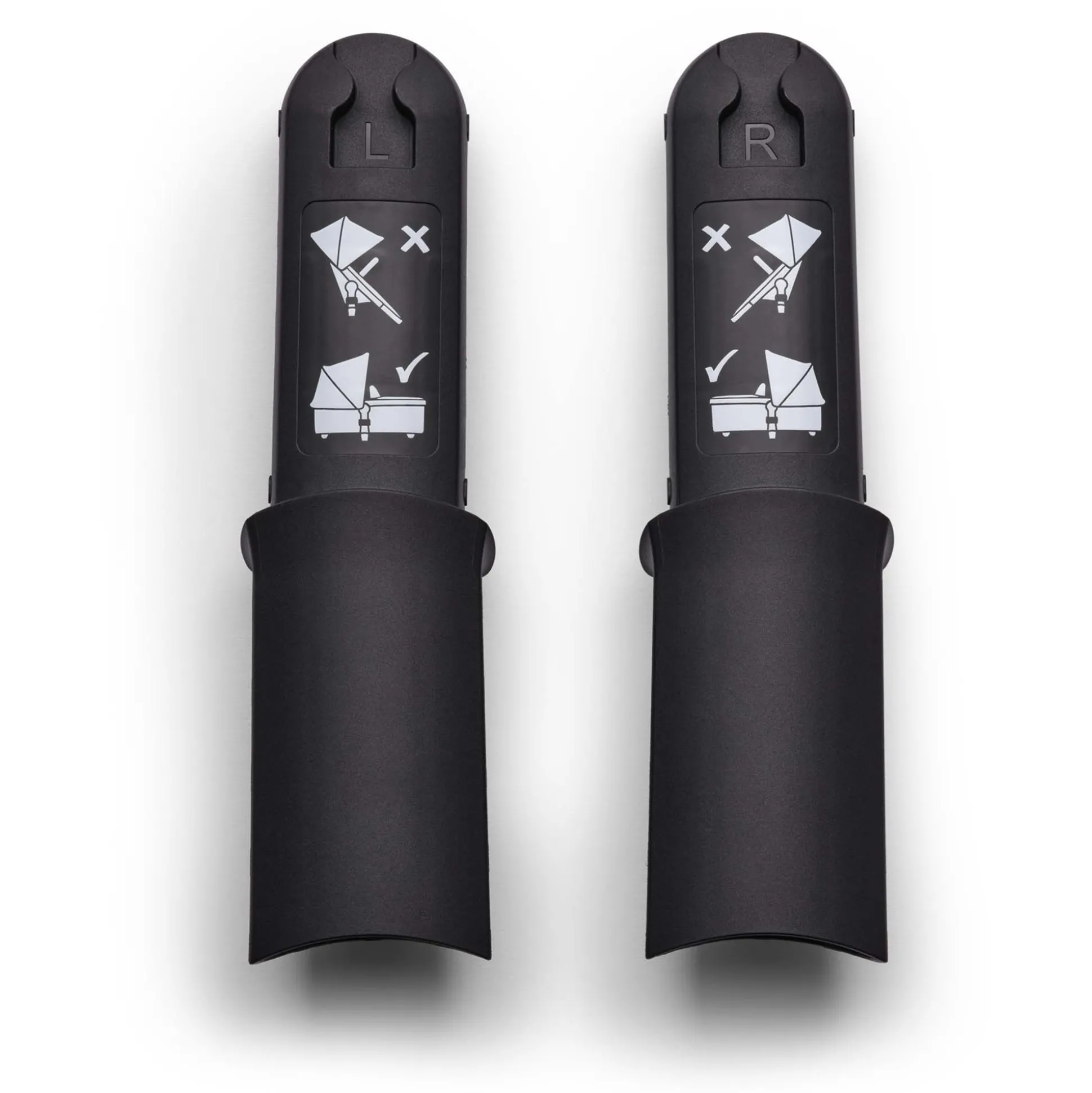 Bugaboo Fox hoogte adapter Black