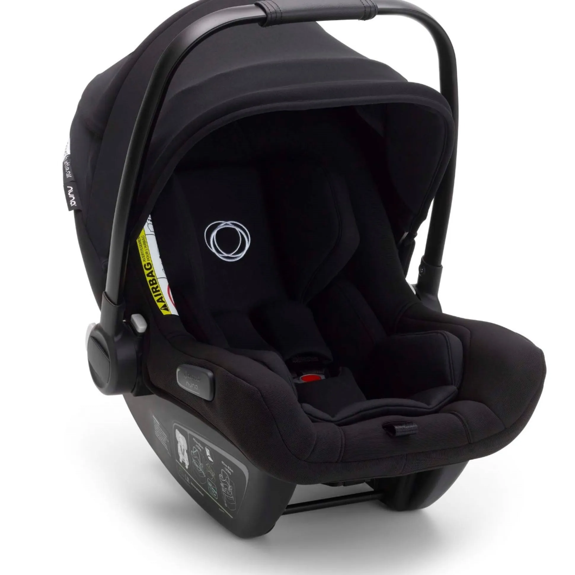 Bundel Bugaboo Turtle Air black & Bugaboo360 base
