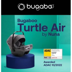 Bundel Bugaboo Turtle Air black & Bugaboo360 base