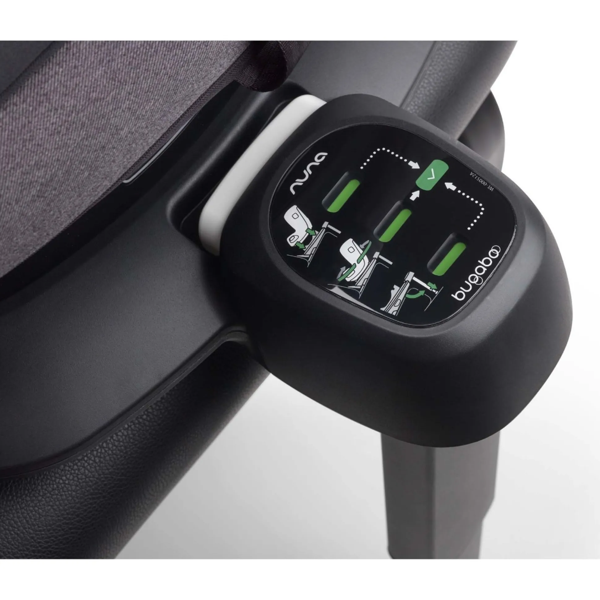 Bundel Bugaboo Turtle Air black & Bugaboo360 base