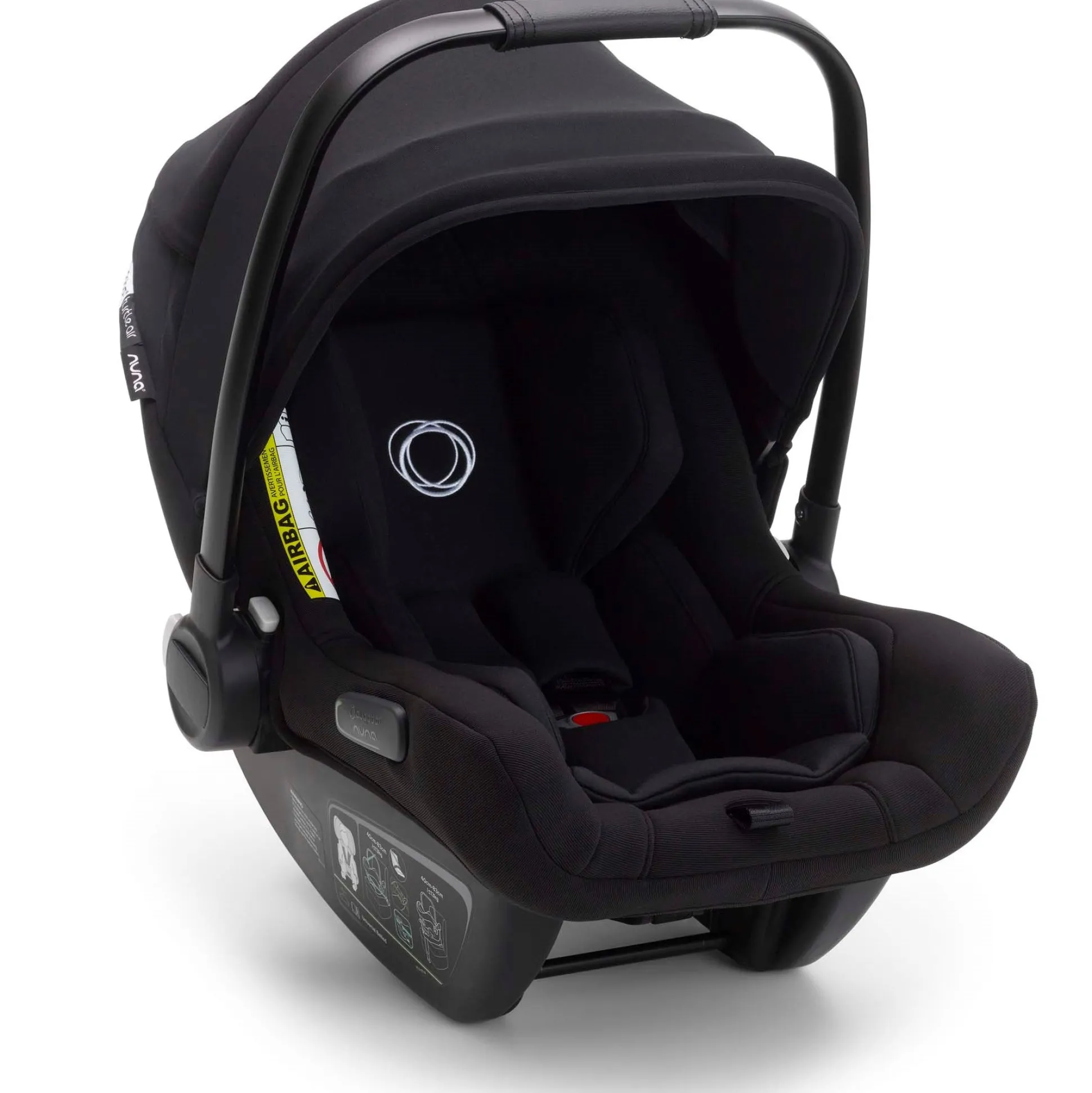 Bundel Bugaboo Turtle Air black & Bugaboo360 base