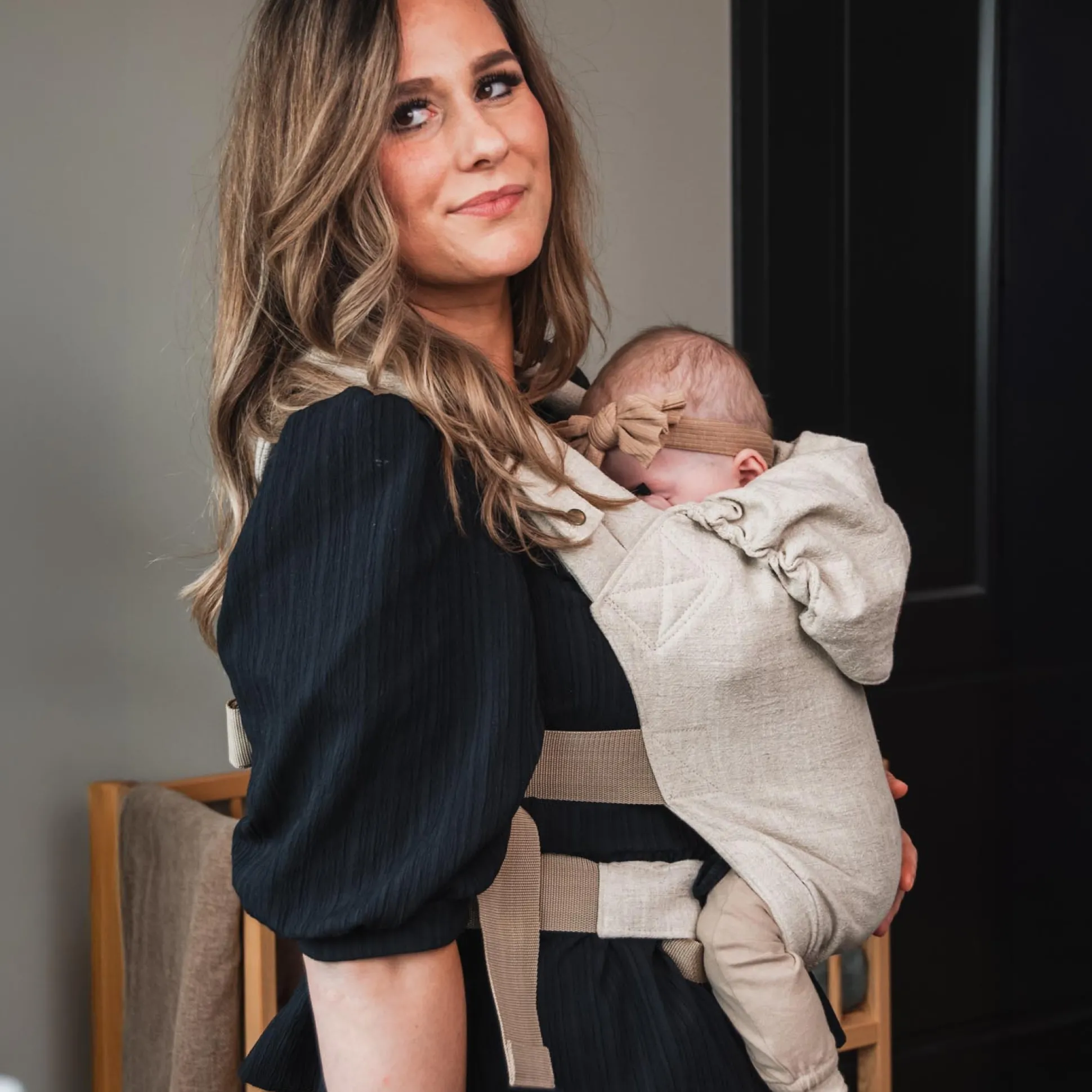 ByKay Click Carrier Classic Linnen Oat