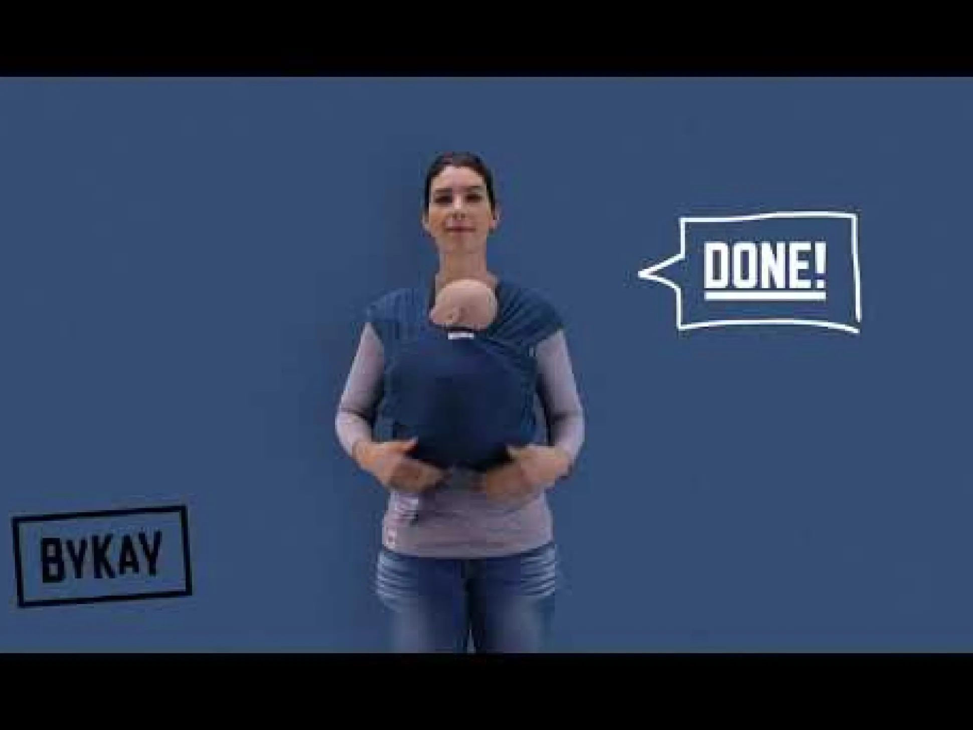 ByKay Stretchy Wrap Deluxe draagdoek Sand