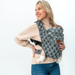 Bykay x Prénatal Click Classic draagzak Arti Feathers