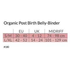 Carriwell Belly Binder sluitband   zwart