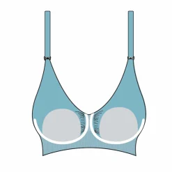 Carriwell meegroei- en voedingsbh gelbeugel voorgevormd   zwart