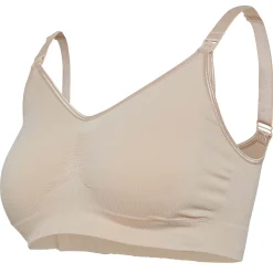 Carriwell meegroei- en voedingsbh naadloos  effen beige