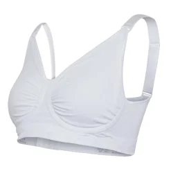 Carriwell meegroei- en voedingsbh gelbeugel  effen wit