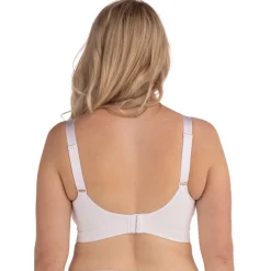 Carriwell meegroei- en voedingsbh gelbeugel  effen wit