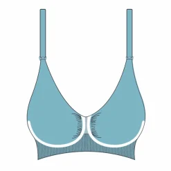 Carriwell meegroei- en voedingsbh gelbeugel  effen wit