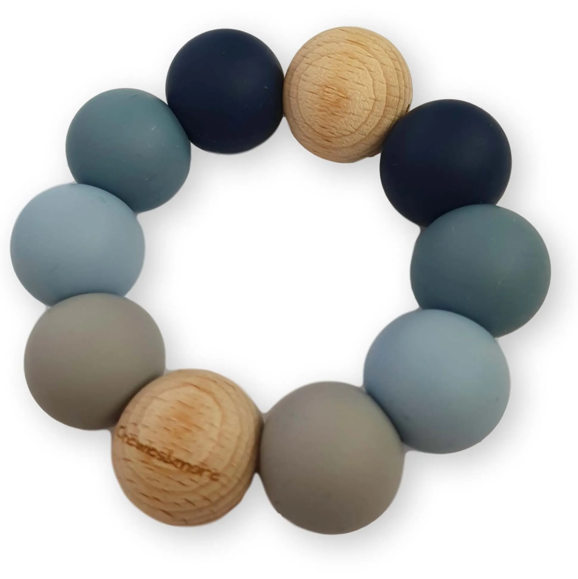 Chewies & More basic ombre bijtspeeltje blauw