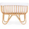 Childhome rattan wieg rechthoekig (incl. matras en cover) Onbehandeld/Naturel