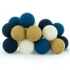 Cotton Ball Starterset blauw